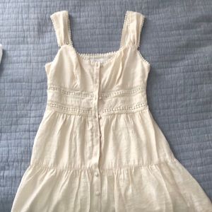 Cream dress